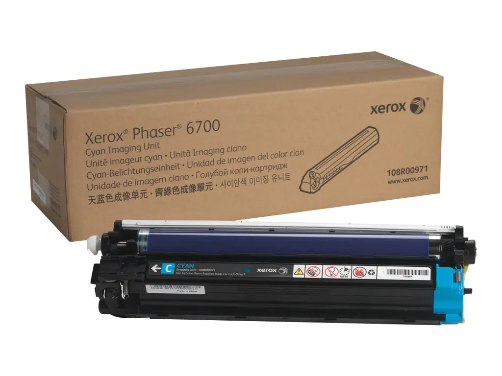 Xerox Phaser 6700 - Cyan - Original - Druckerbildeinheit - für Phaser 6700Dn, 6700DT, 6700DX, 6700N, 6700V_DNC Xerox Phaser 6700 - Cyan - Original - Druckerbildeinheit - für Phaser 6700Dn, 6700DT, 6700DX, 6700N, 6700V_DNC