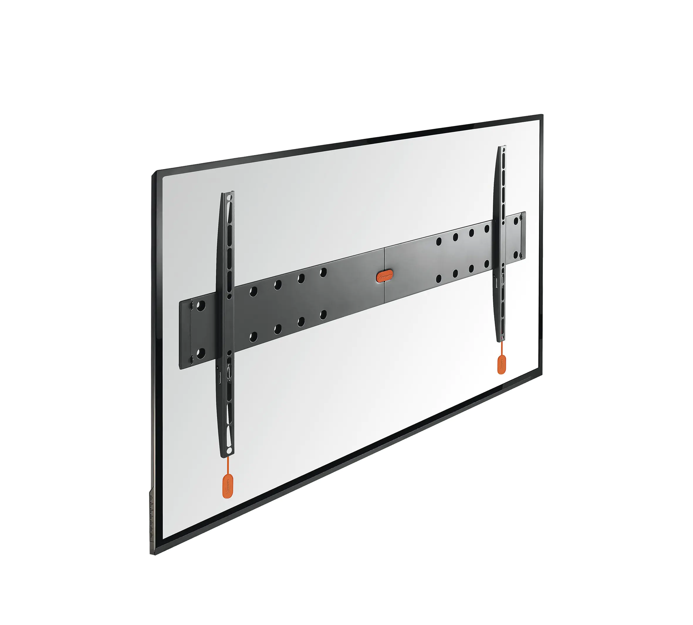 Vogel’s BASE 05 L - Befestigungskit (Wandmontage, Dübel, Schrauben) - für Flachbildschirm - Schwarz - Bildschirmgröße: 102-203 cm (40"-80") - Wandmontage