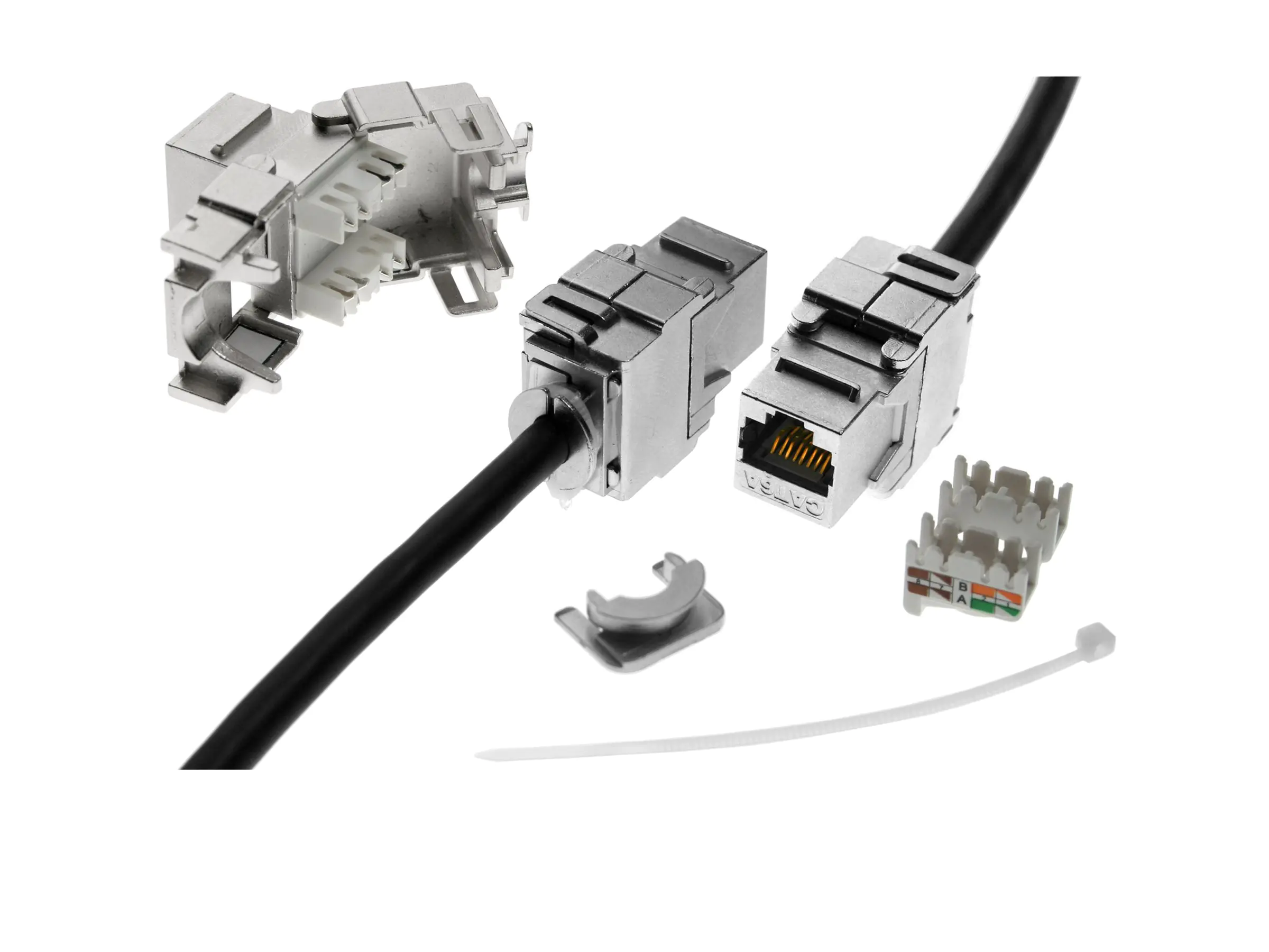 InLine RJ45 Bu/LSA Einsatz - Zubehör Netzwerk 76201A