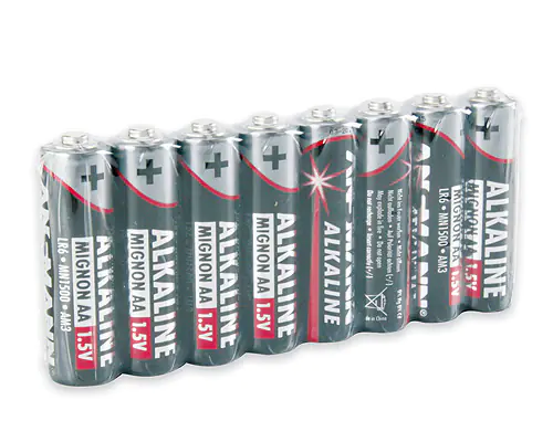 Ansmann Batterie AA Mignon LR6 1,5V 8er Pack Alkaline 5015280 Ansmann Batterie AA Mignon LR6 1,5V 8er Pack Alkaline 5015280