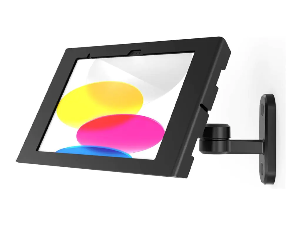 Compulocks iPad 10th-11th (A16) Gen Swell Enclosure Swing Wall Mount Black - Gehäuse - für Tablett - Schwarz - Bildschirmgröße: 27.7 cm (10.9") - für Apple 10.9-inch iPad Wi-Fi, Wi-Fi + Cellular