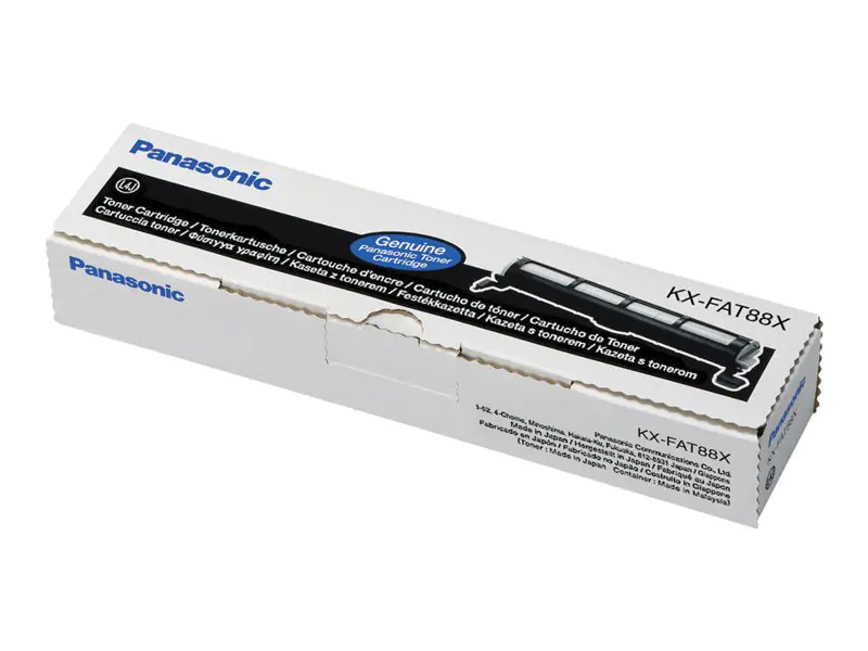 Panasonic Toner KX-FAT88X Schwarz 2.000 Seiten 1 Stück Panasonic Toner KX-FAT88X Schwarz 2.000 Seiten 1 Stück