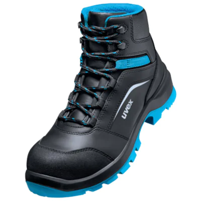 uvex Sicherheitsstiefel uvex 2 xenova 46 knöchelhoch Leder schwarz/blau
