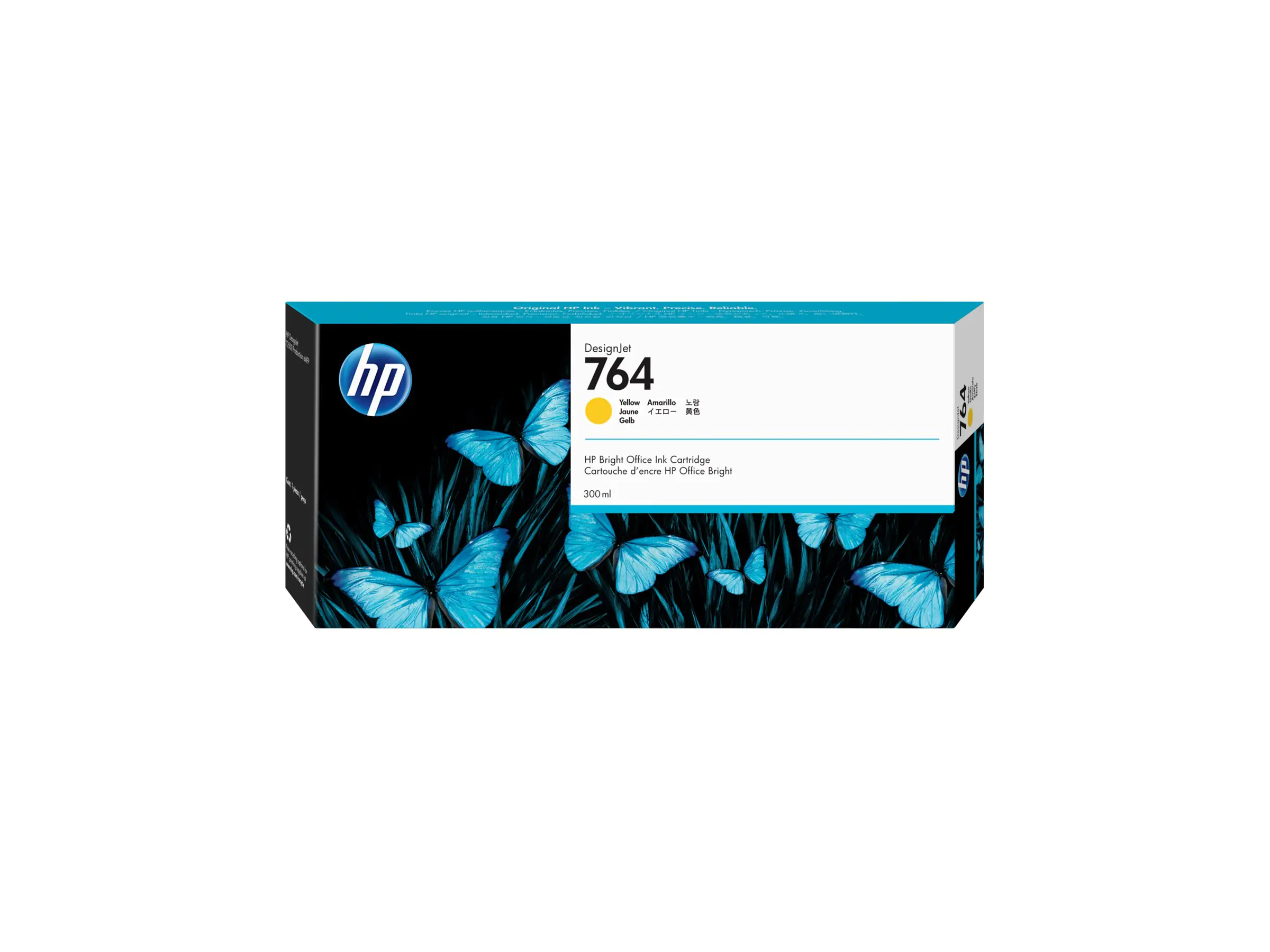 HP Tinte C1Q15A 764 gelb 300 ml 1 Stück