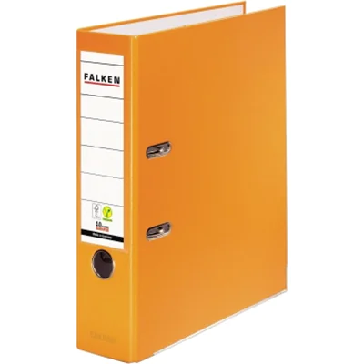 Falken Ordner S80 11286721 DIN A4 80mm PP orange Falken Ordner S80 11286721 DIN A4 80mm PP orange
