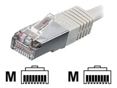 equip - Patch-Kabel - RJ-45 (M) zu RJ-45 (M) - 30 m - SSTP-Kabel - CAT 6 - halogenfrei, geformt, verseilt - beige