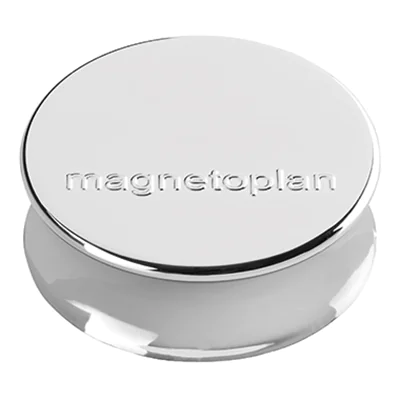 magnetoplan Magnet Ergo Large 1665032 34mm silber 10 St./Pack.
