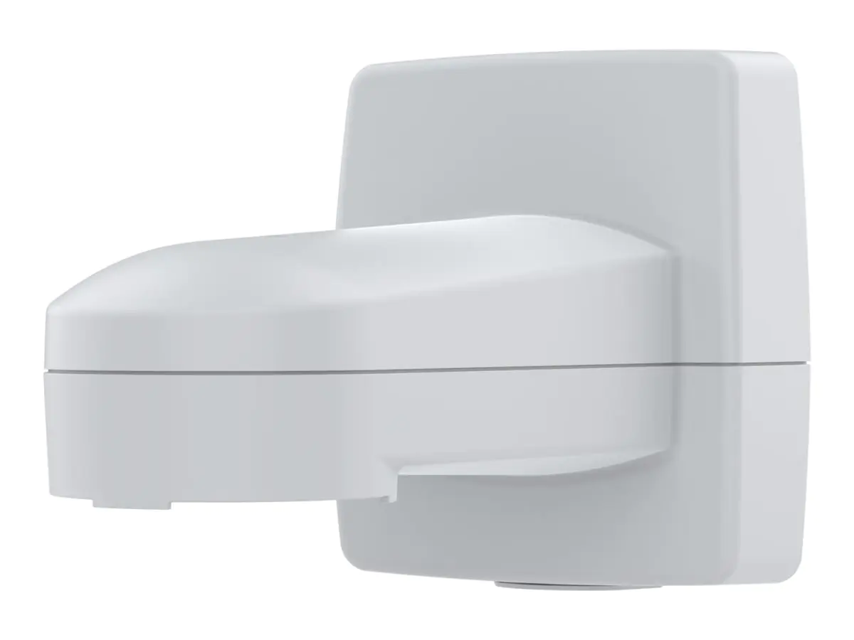 AXIS TQ5001-E - Kamerahalterung - mit RJ-45 Kabel - geeignet für Wandmontage, Pfosten montierbar - Innenbereich, Außenbereich - NCS S 1002-B, weiß - TAA-konform - für AXIS M5000, M5525, M5526, P5654, P5655, P5676, Q6010, Q6074, Q6135