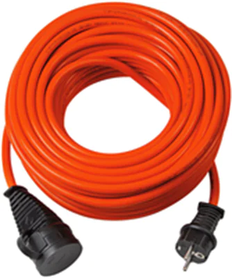 Brennenstuhl 1169970, 40 m, Draußen, IP44, Ölbeständig, UV-beständig, Schwarz, Orange, 230 V