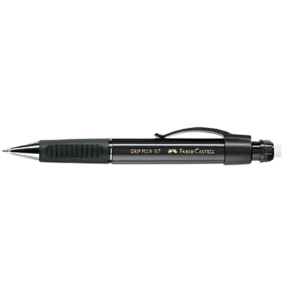 Faber-Castell Druckbleistift GRIP PLUS 130733 0,7mm metallic-schwarz Faber-Castell Druckbleistift GRIP PLUS 130733 0,7mm metallic-schwarz