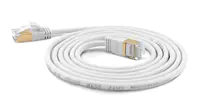 WANTEC 7115 - 0,25 m - Cat7 - S/FTP (S-STP) - RJ-45 - RJ-45 - Weiß
