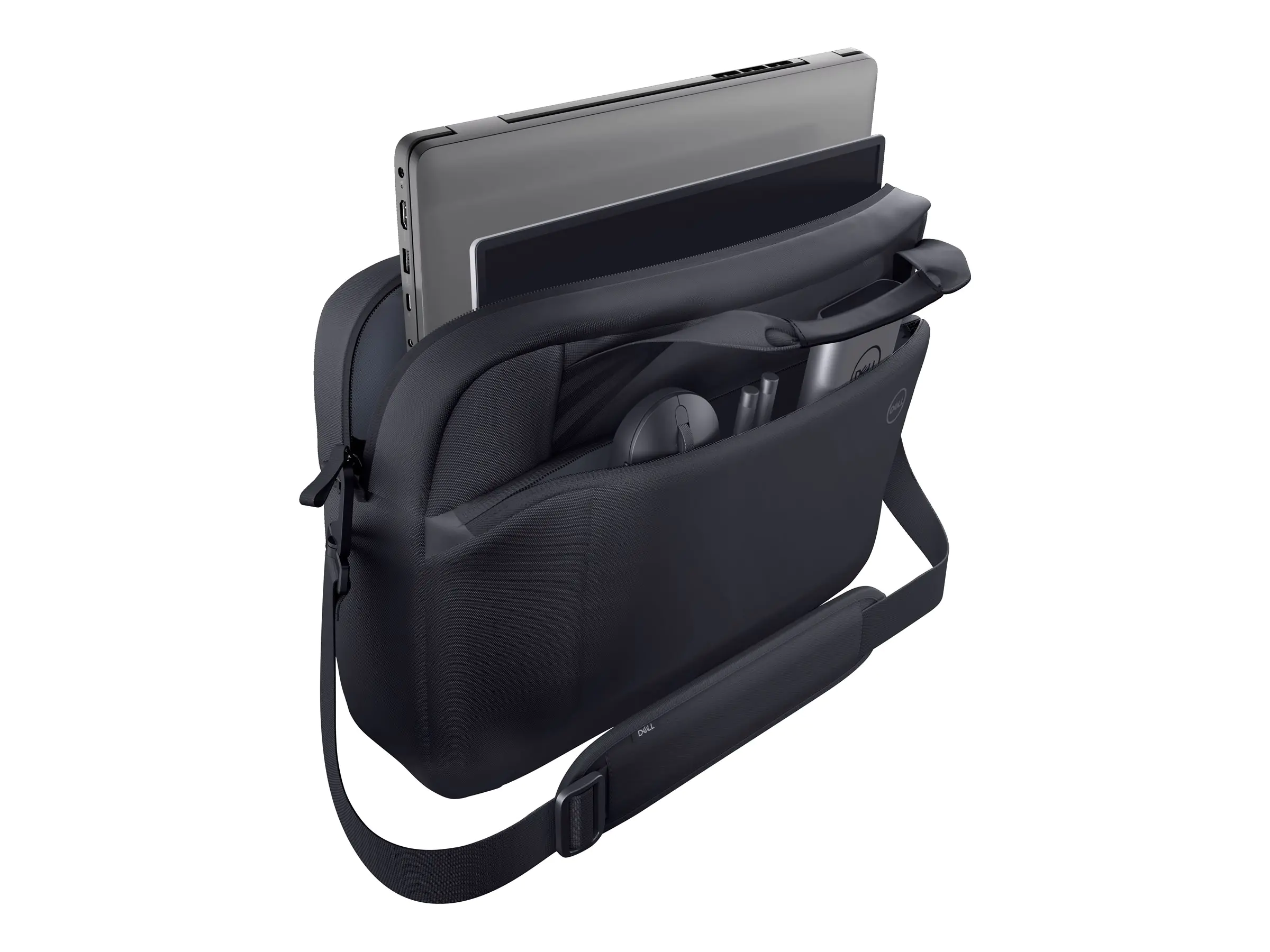 Dell EcoLoop Pro Slim Briefcase 15 - Notebook-Tasche - 39.6 cm - bis zu 15,6" - Schwarz - 3 Years Basic Hardware Warranty