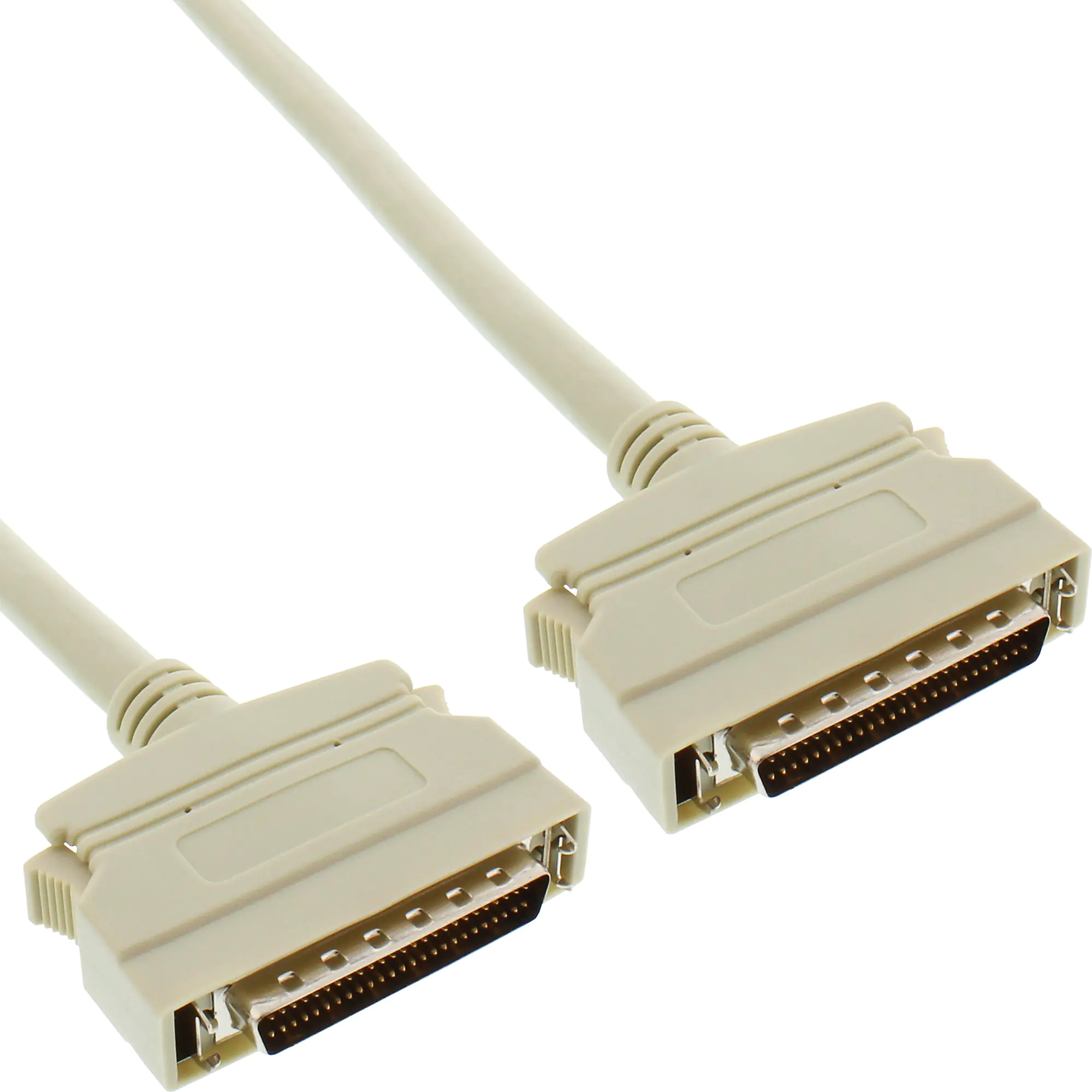InLine - SCSI - externes Kabel - HD-50 (M) zu HD-50 (M) - 1 m - Grau