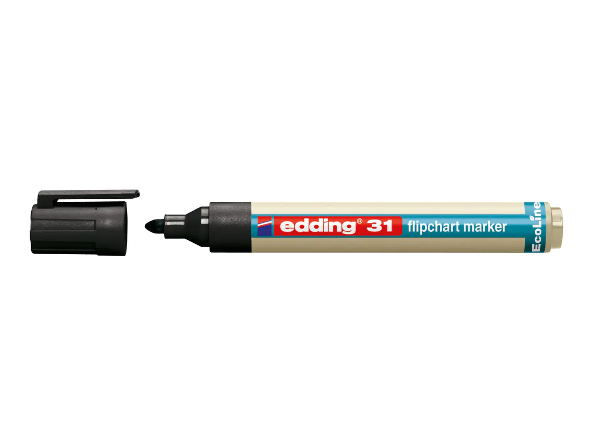EDDING EcoLine 31 - Marker - für Flipchart 4-31001