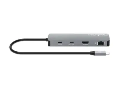 Manhattan Dockingstation - USB-C 3.2 Gen 1