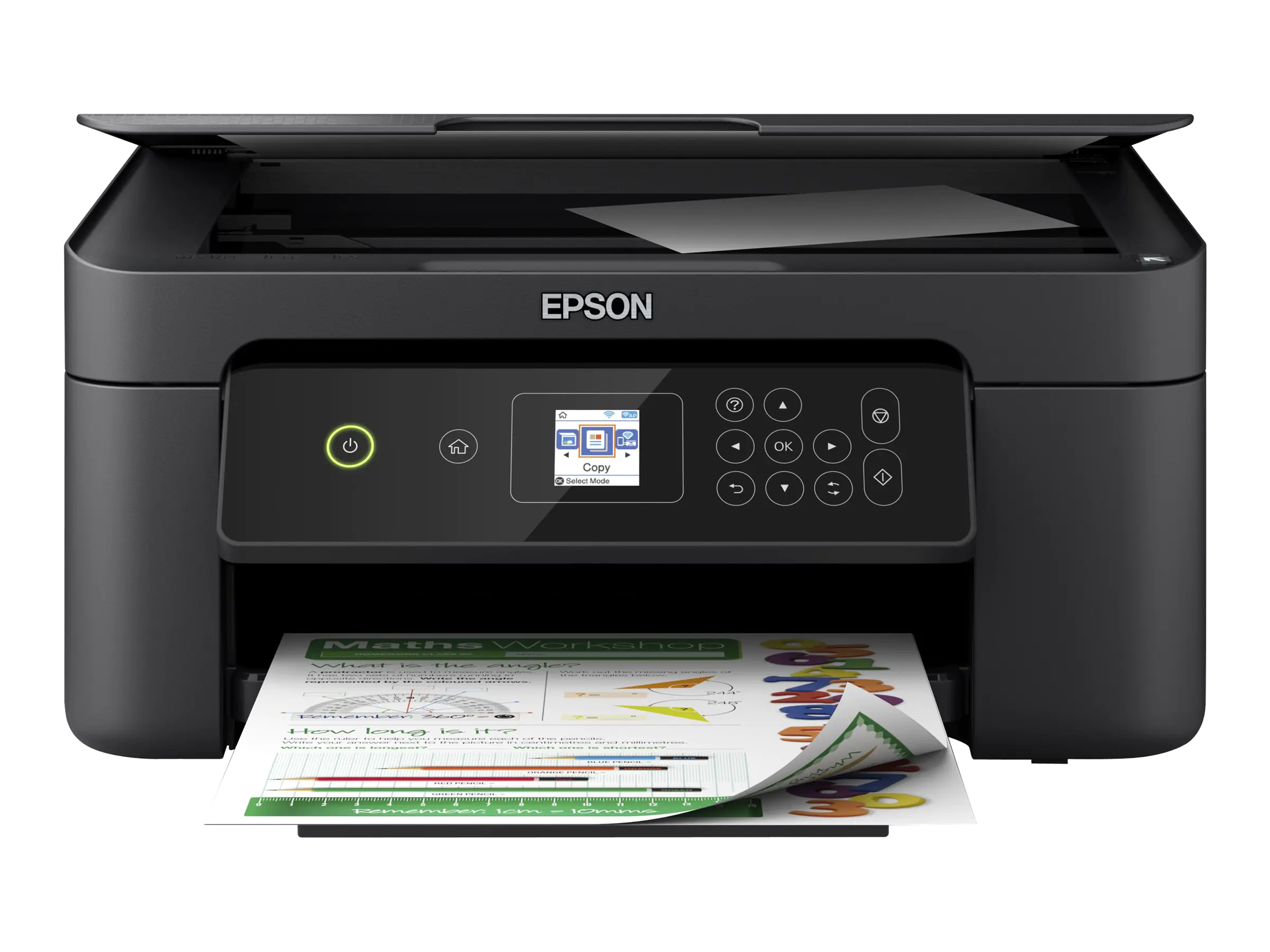Epson Expression Home XP-3100 - Multifunktionsdrucker - Farbe - Tintenstrahl - A4/Legal (Medien) - bis zu 10 Seiten/Min. (Drucken) - 100 Blatt - Wi-Fi - Schwarz