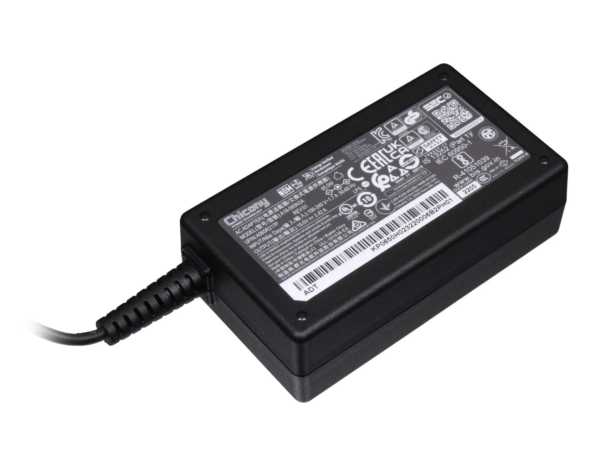 Acer KP.06503.018 Netzteil 65,0 Watt kleine Bauform