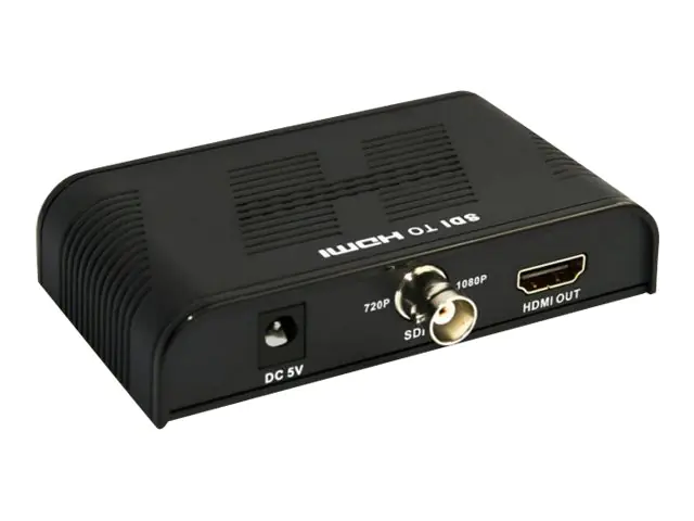 Techly - Videokonverter - SDI - HDMI - Schwarz