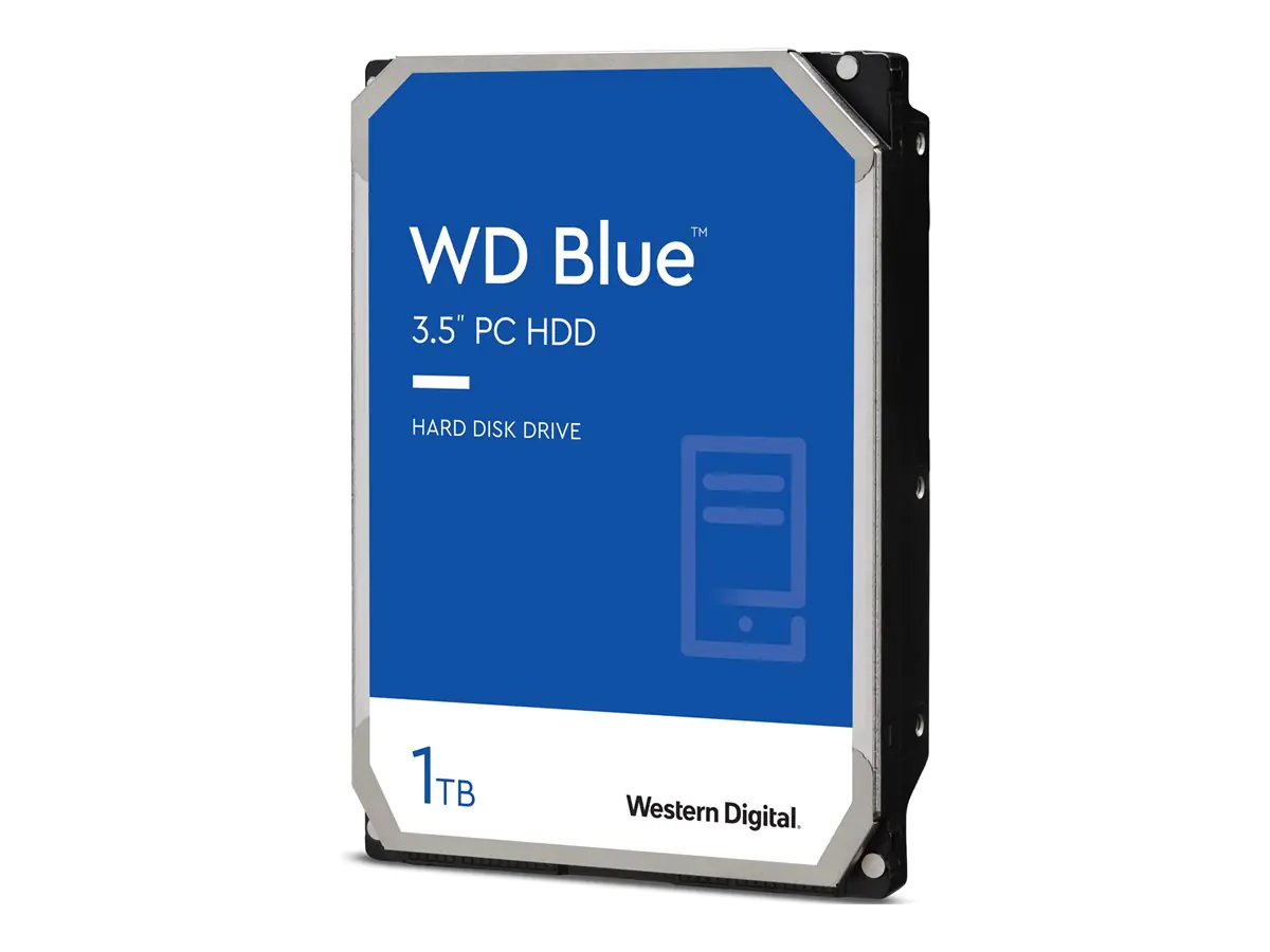 WD Blue WD10EARZ - Festplatte - 1 TB - intern - 3.5" (8.9 cm) - SATA - 5400 rpm - Puffer: 64 MB