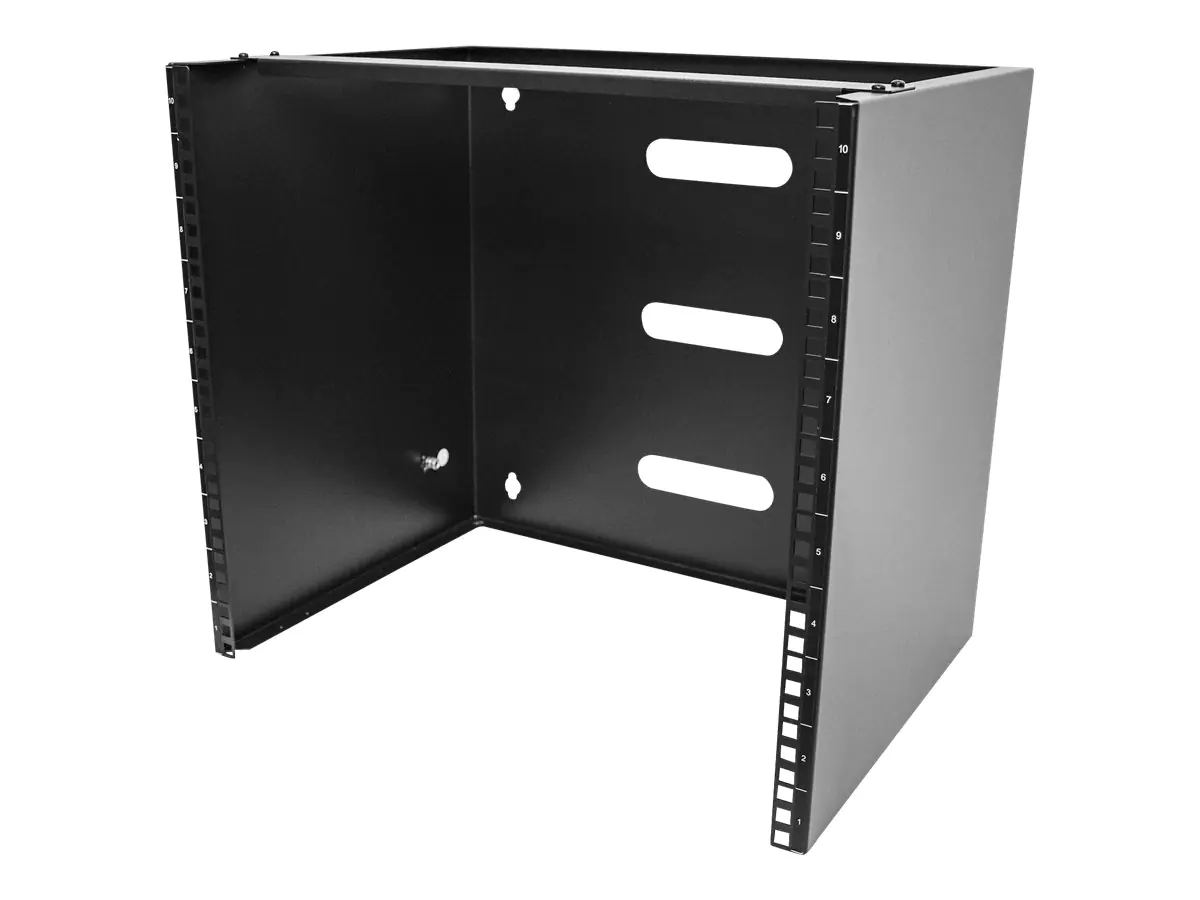 StarTech.com 10HE Netzwerkschrank Wandmontage, 355mm Tiefer Serverschrank - Netzgerät