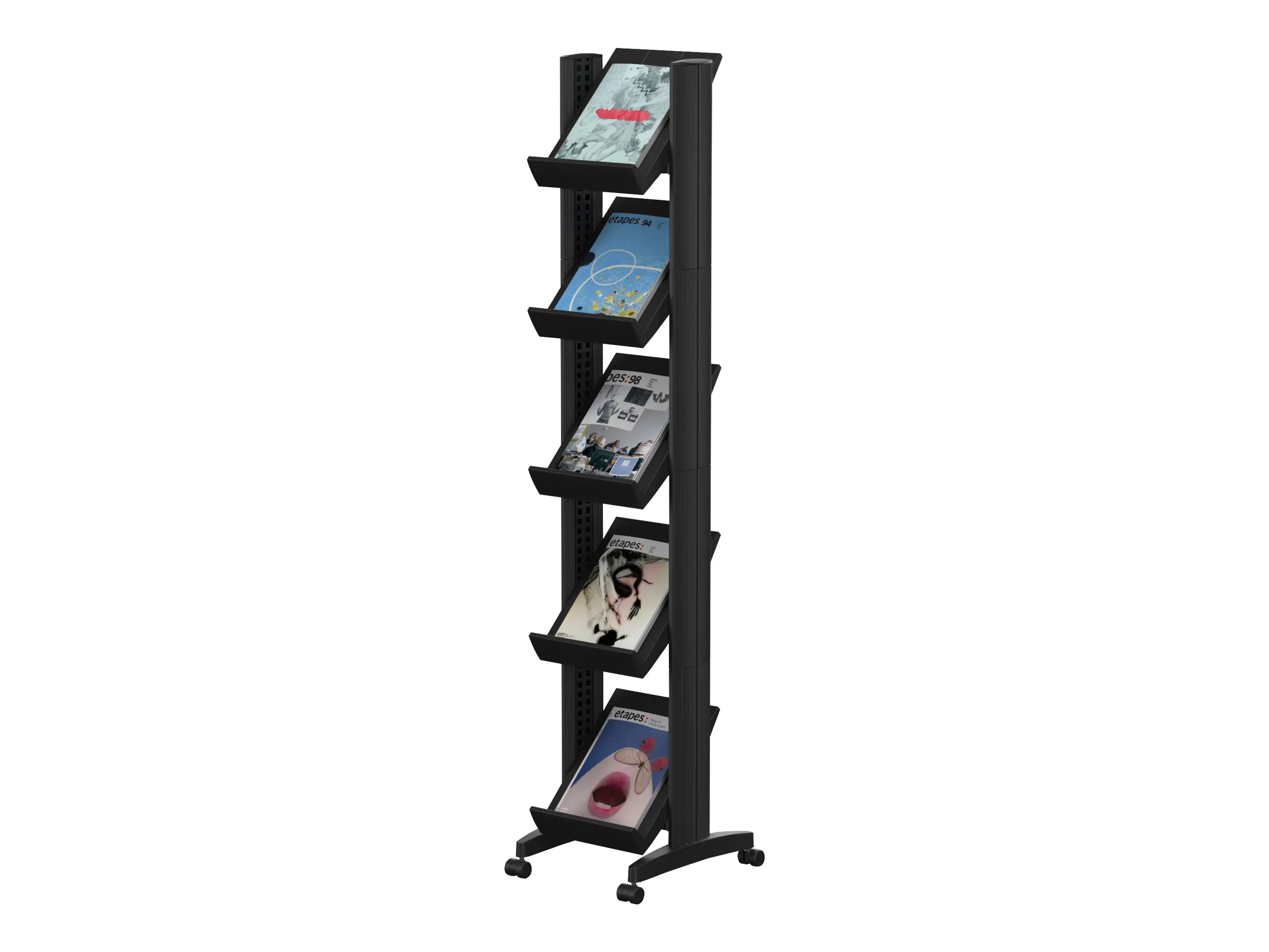 PAPERFLOW easyDisplays - Prospektspender - Bodenaufstellung 259N.01