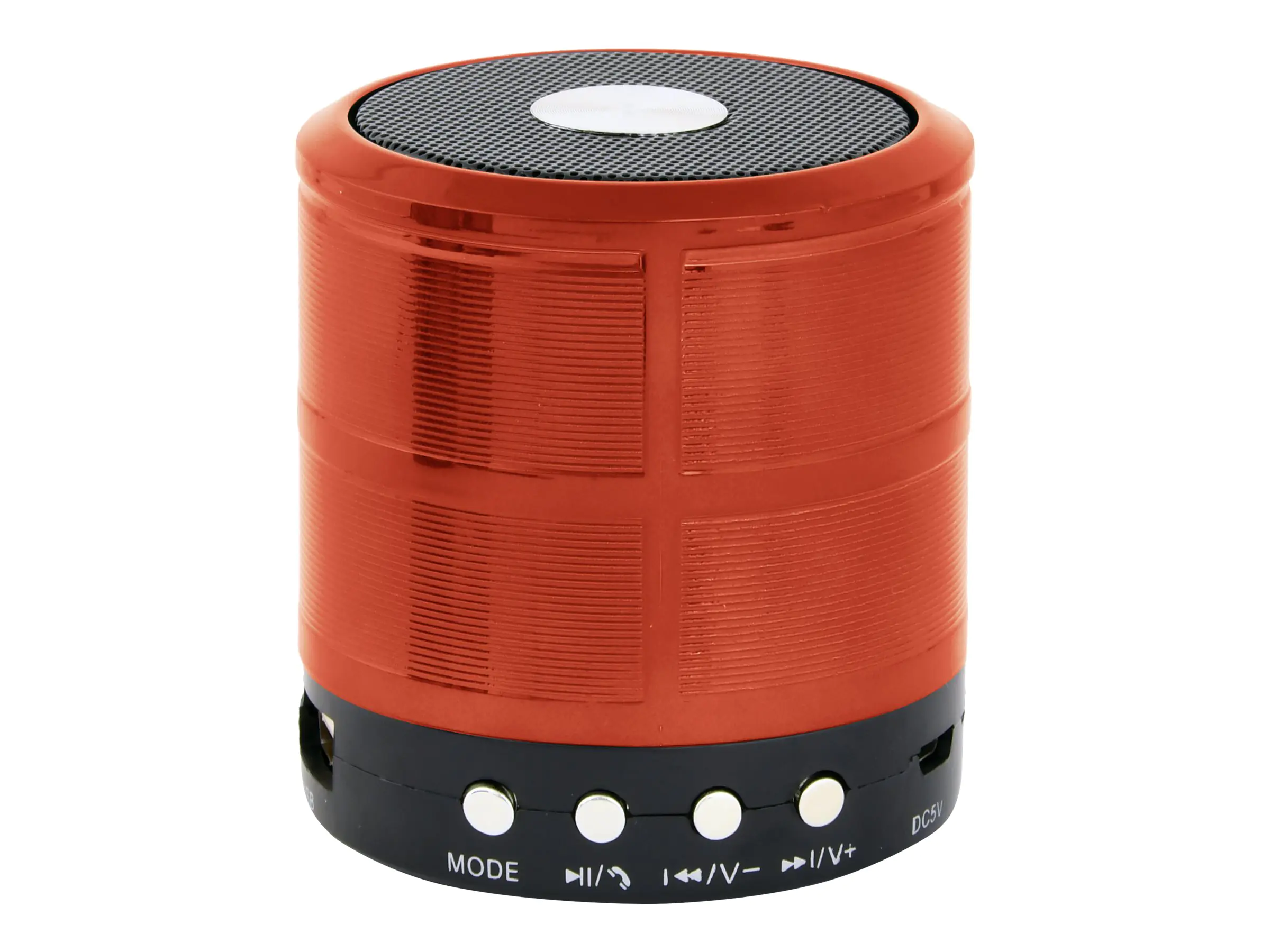 Gembird SPK-BT-08-R - Lautsprecher - tragbar - kabellos - Bluetooth - 3 Watt - Rot