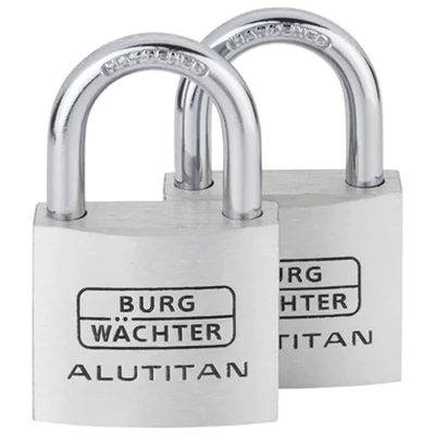 Burg-Wächter Zylinder- Vorhangschloss Duo 770 40 2St 36161