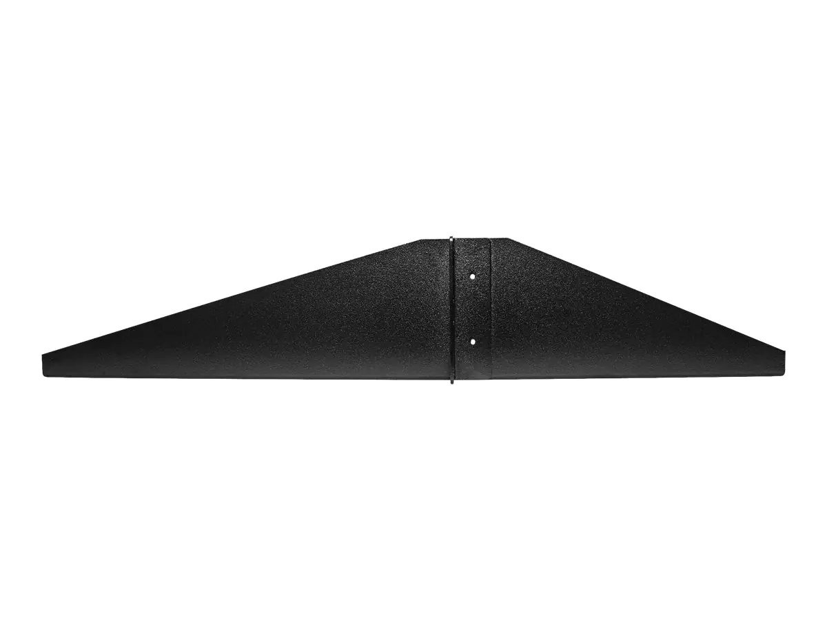 StarTech 2U 19 Zoll Fachboden für Rack - Perforierte, freitragende rack ablage mit zentrierter befestigung - Belüftete rack ablage - Belastbarkeit 91kg - 50cm tief (SHELF-2U-20-CENTER-V) - Rack - Regal - Schwarz - 2U - 48.3 cm (19")