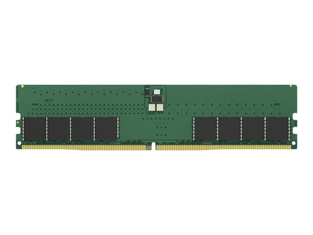 Kingston ValueRAM - DDR5 - Kit - 64 GB: 2 x 32 GB - DIMM 288-PIN - 5600 MHz / PC5-44800 - CL46 - 1.1 V - ungepuffert - on-die ECC