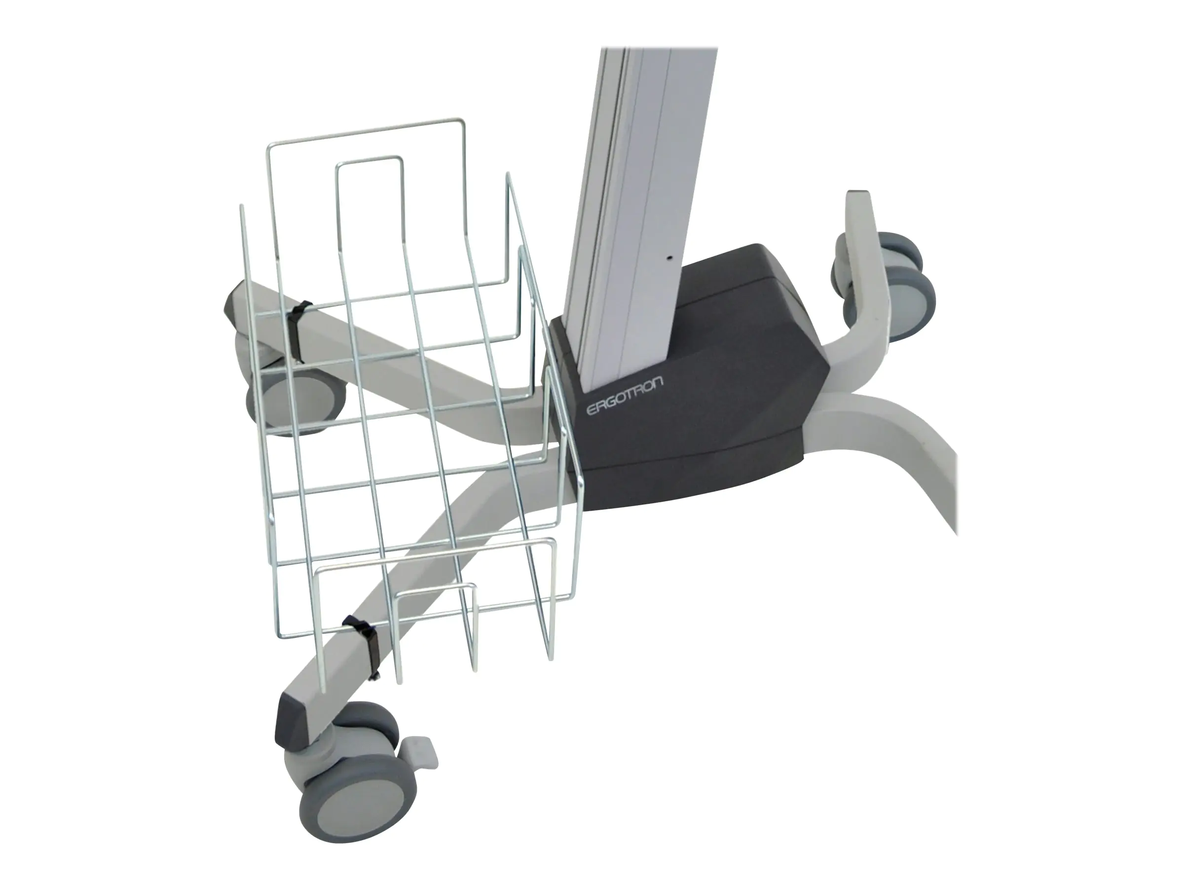 Ergotron Neo-Flex Wire Basket Kit - Montagekomponente (Korb) - Chrom - für P/N: 24-205-214, 24-206-214