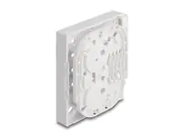 Delock - Glasfaser-Anschlussdose - FTTH - geeignet für Wandmontage - weiß - 4 Ports