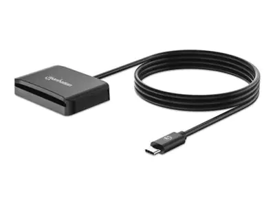 IC Intracom Manhattan - SmartCard-Leser - USB-C - Schwarz
