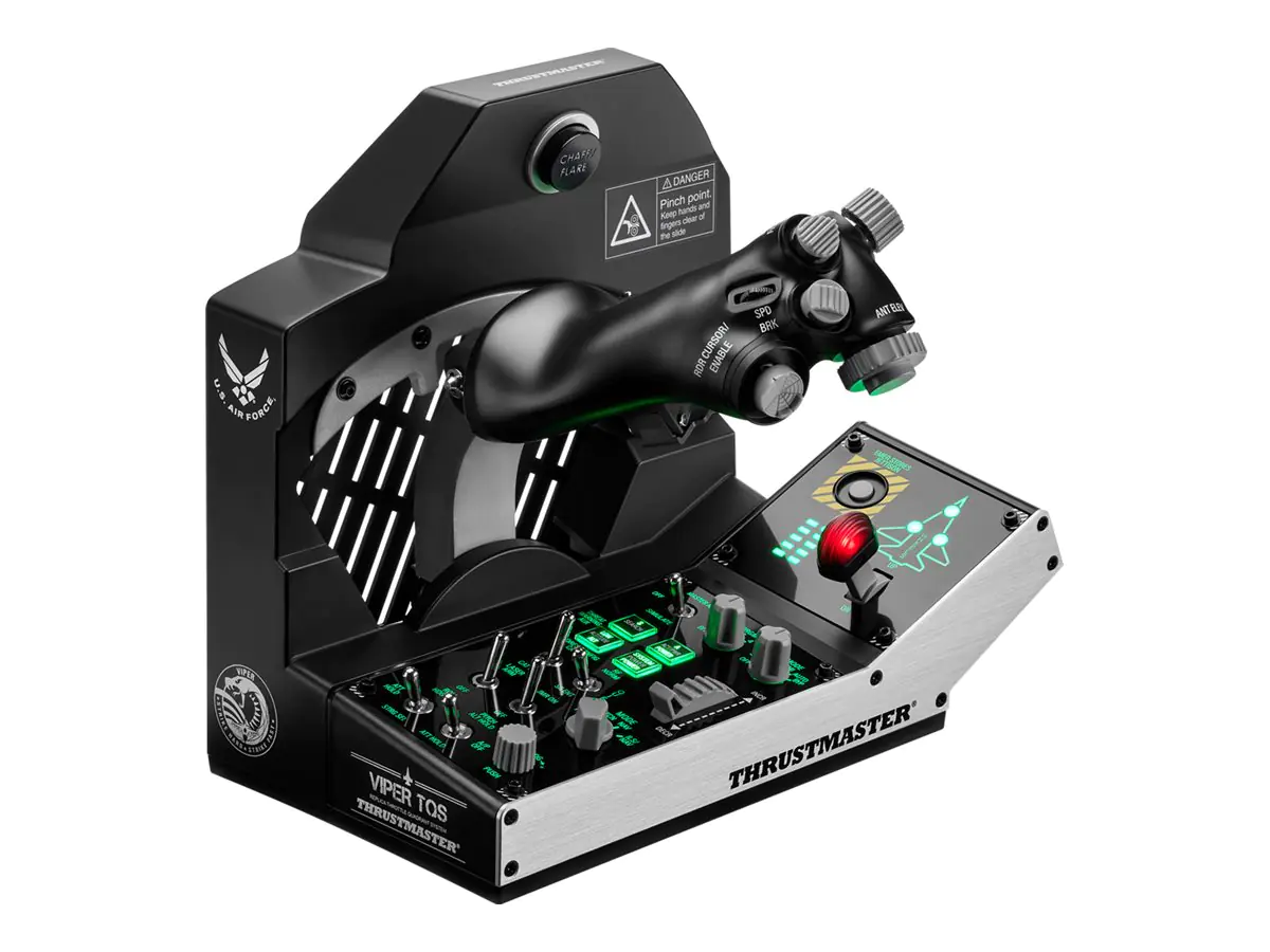 ThrustMaster Viper TQS Mission Pack - Gasregler - 64 Tasten - kabelgebunden - für PC