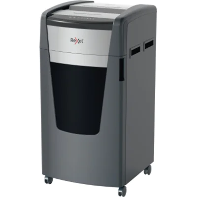 Rexel® Aktenvernichter Momentum Extra XP426+ P-4 Papier, Heftklammern, Büroklammern, Kreditkarten, CDs/DVDs Partikelschnitt 27 Bl. (80 g/m²) schwarz