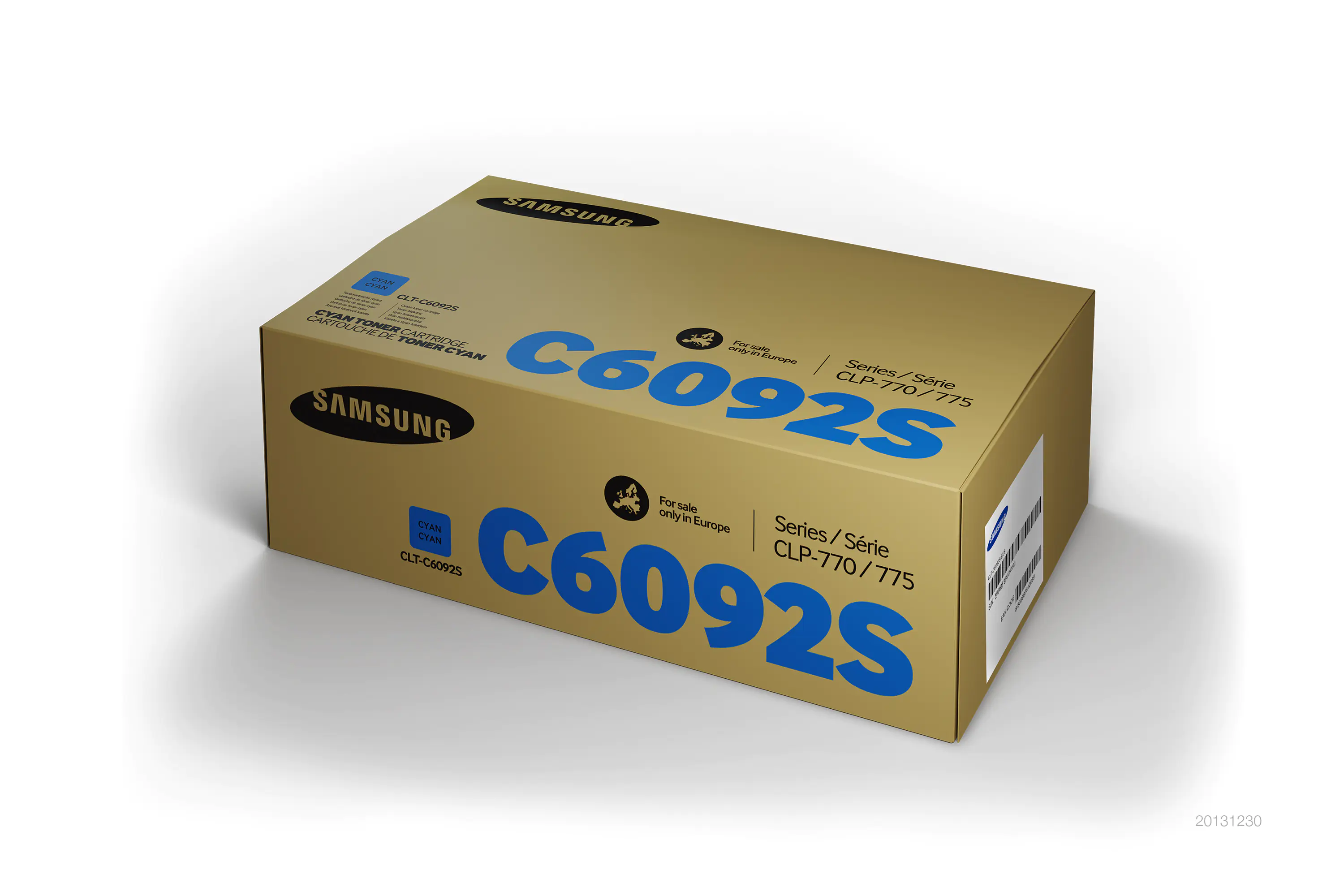 Samsung CLT-C6092S - Cyan - Original - Tonerpatrone (SU082A) - für Samsung CLP-770ND, CLP-770NDK, CLP-770NDKG, CLP-775N, CLP-775ND Samsung CLT-C6092S - Cyan - Original - Tonerpatrone (SU082A) - für Samsung CLP-770ND, CLP-770NDK, CLP-770NDKG, CLP-775N, CLP-775ND