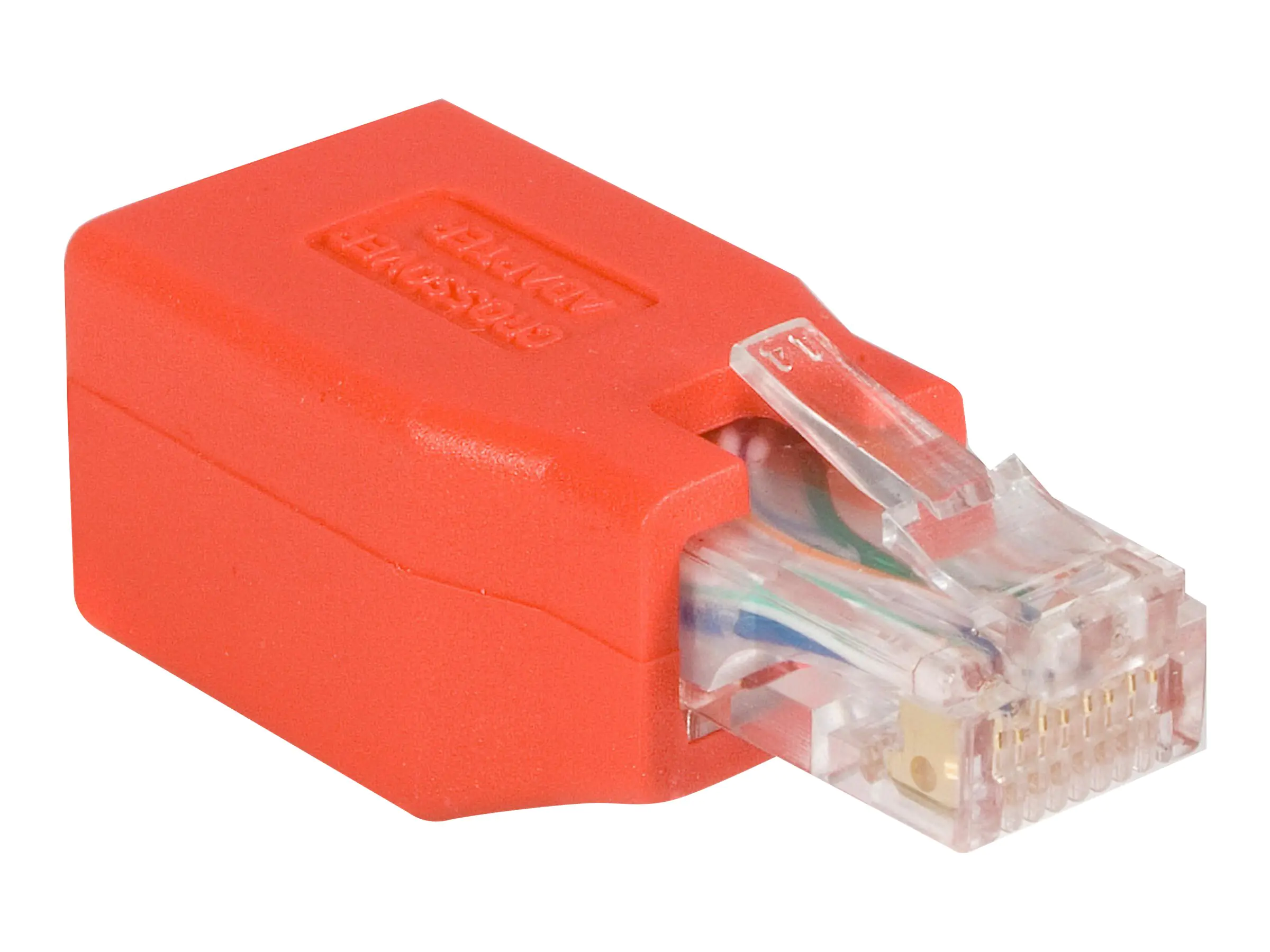 StarTech Cat6 Cable - Cat6 Crossover Adapter - GbE - Red - Ethernet Network Cable (C6CROSSOVER) - Crossover-Adapter - RJ-45 (M) zu RJ-45 (W) - CAT 6 - Rot