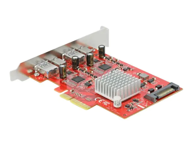 Delock USB-Adapter - PCIe 3.0 x4 - USB 3.2