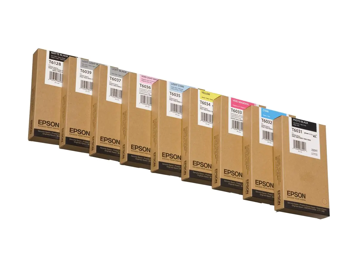 Epson T6128 - 220 ml - mattschwarz - original - Tintenpatrone - für Stylus Pro 7400, Pro 7450, Pro 7800, Pro 7880, Pro 9400, Pro 9450, Pro 9800, Pro 9880