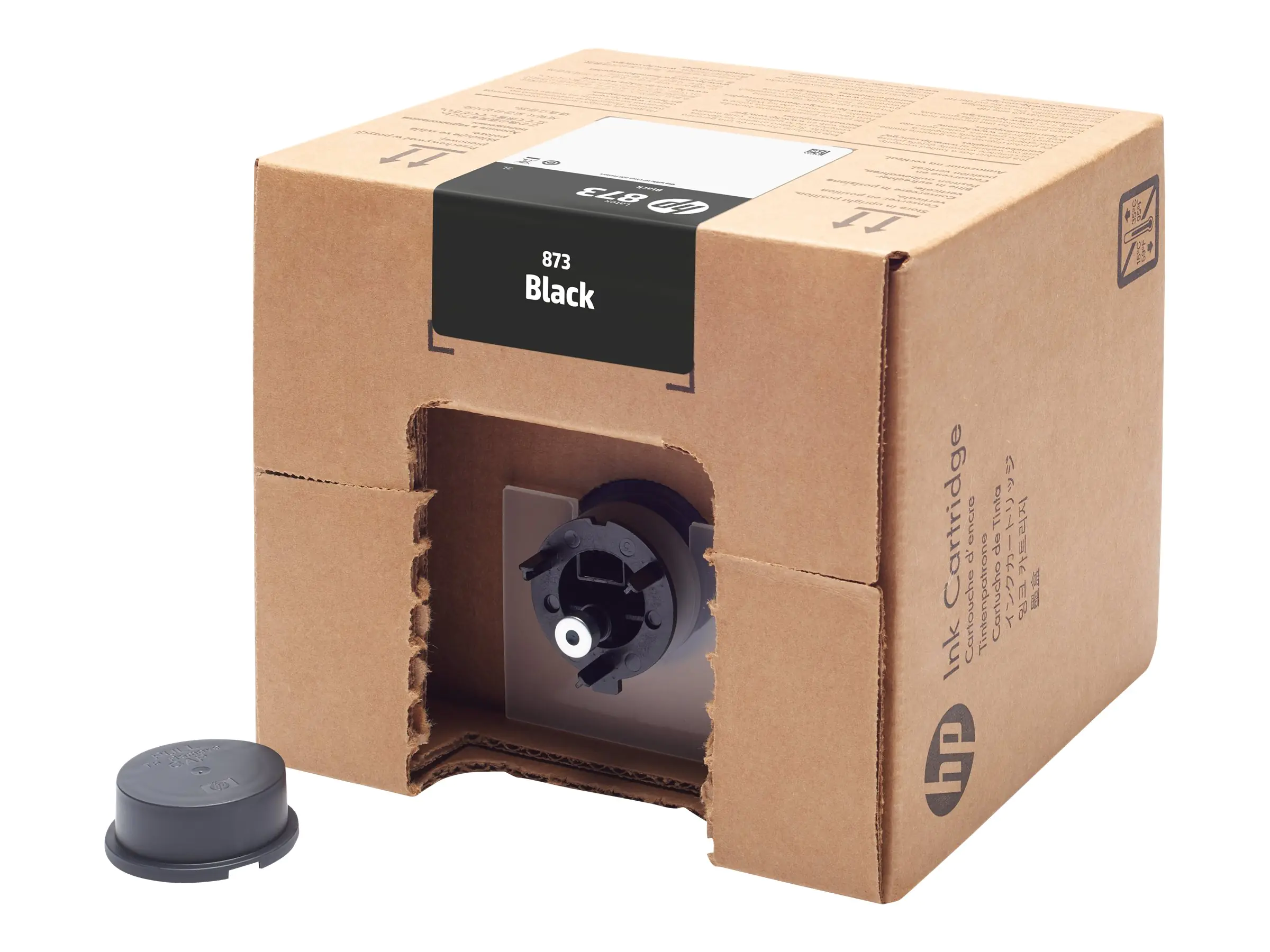 HP 873 - 3 L - Schwarz - original - Latex - Tintenpatrone 4UV84A
