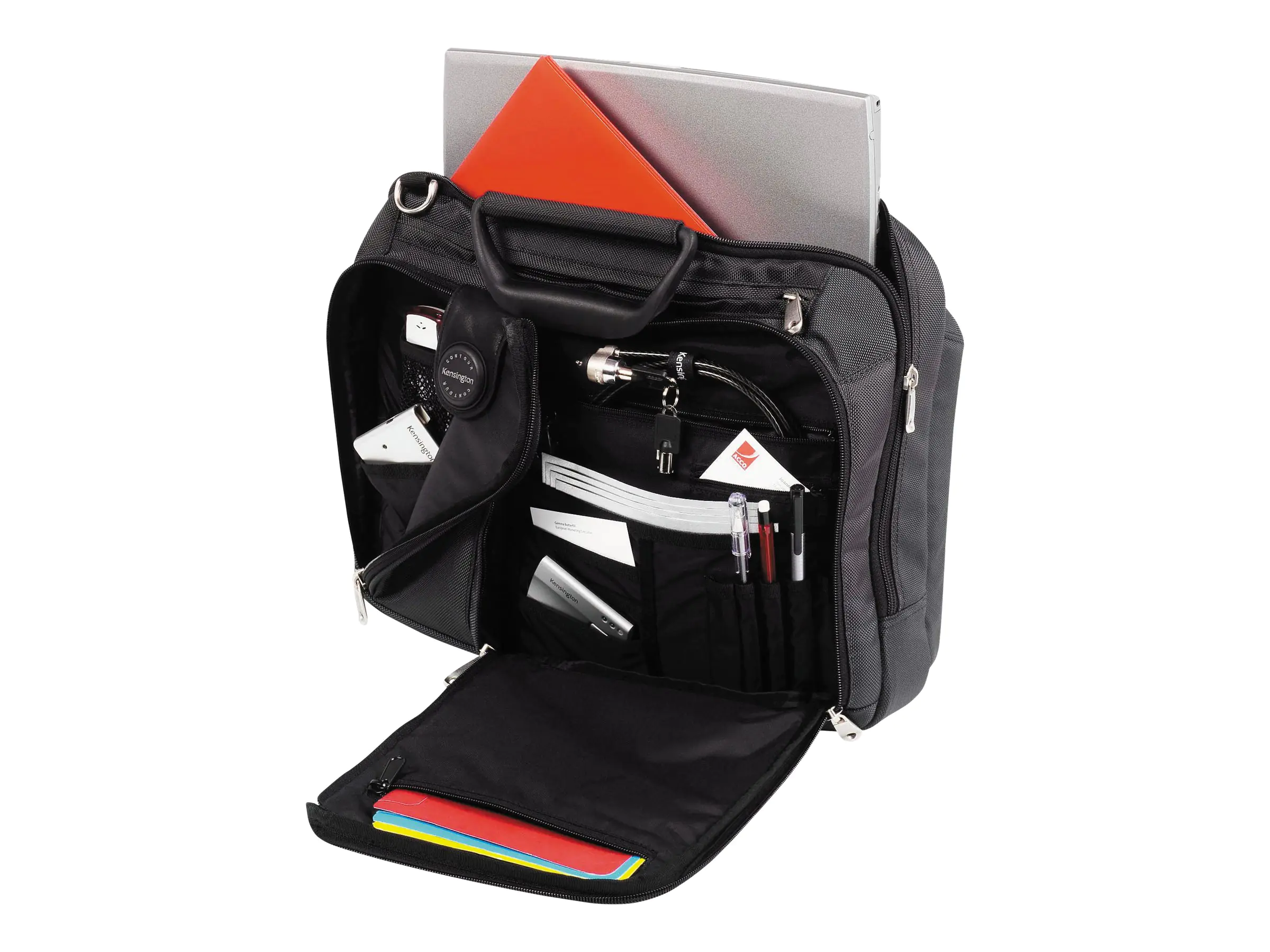 Kensington SkyRunner Contour - Notebook-Tasche - 38.1 cm (15") - Schwarz