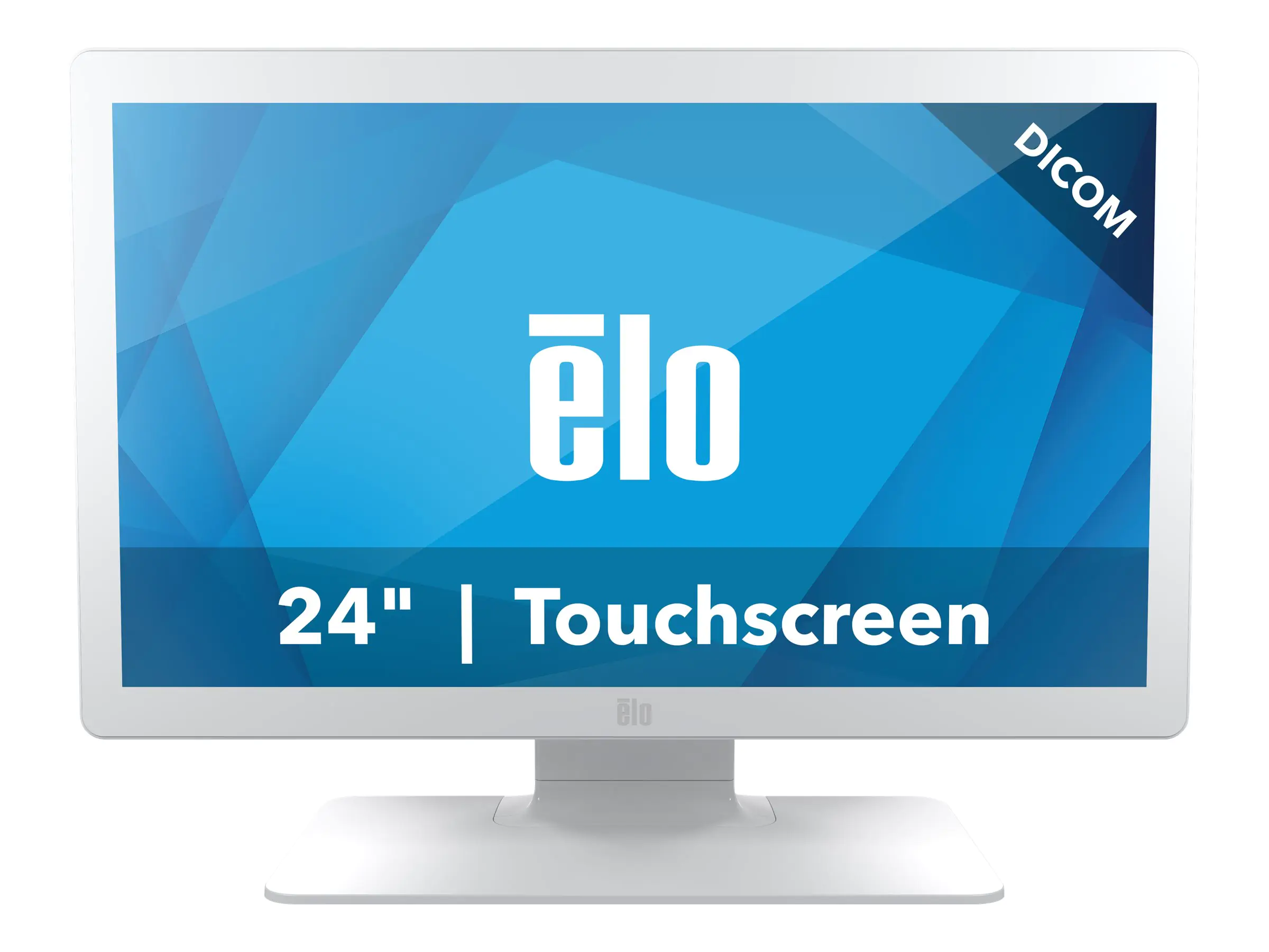 Elo 2403LM - Medical Grade - LCD-Monitor - 61 cm (24") (23.8" sichtbar) - Touchscreen - 1920 x 1080 Full HD (1080p) @ 60 Hz - 250 cd/m² - 1000:1 - 15 ms - HDMI, VGA - Lautsprecher - weiß