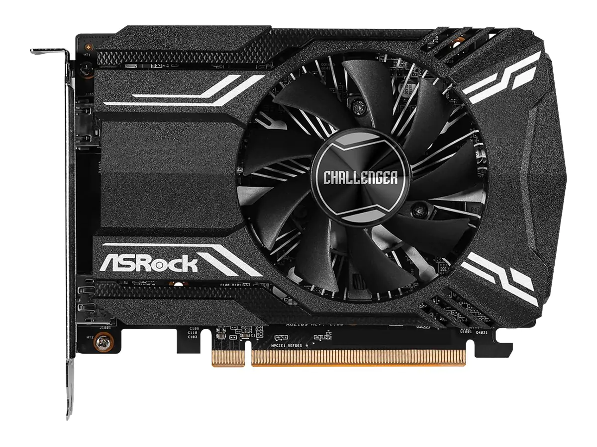 ASRock Radeon RX 6400 Challenger ITX 4GB - Grafikkarten - Radeon RX 6400 - 4 GB GDDR6 - PCIe 4.0 x4 - HDMI, DisplayPort