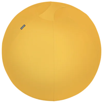 Leitz Sitzball Ergo Cosy 65cm inkl. Innenball, Stoffüberzug, Handluftpumpe, 2 Verschlussstopfen PVC, phtalatfrei 92 % Polyester, 8 % Elasthan gelb Leitz Sitzball Ergo Cosy 65cm inkl. Innenball, Stoffüberzug, Handluftpumpe, 2 Verschlussstopfen PVC, phtalatfrei 92 % Polyester, 8 % Elasthan gelb