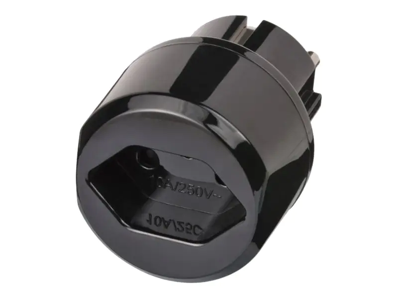 brennenstuhl Travel Adapter - Adapter für Power Connector - Schwarz