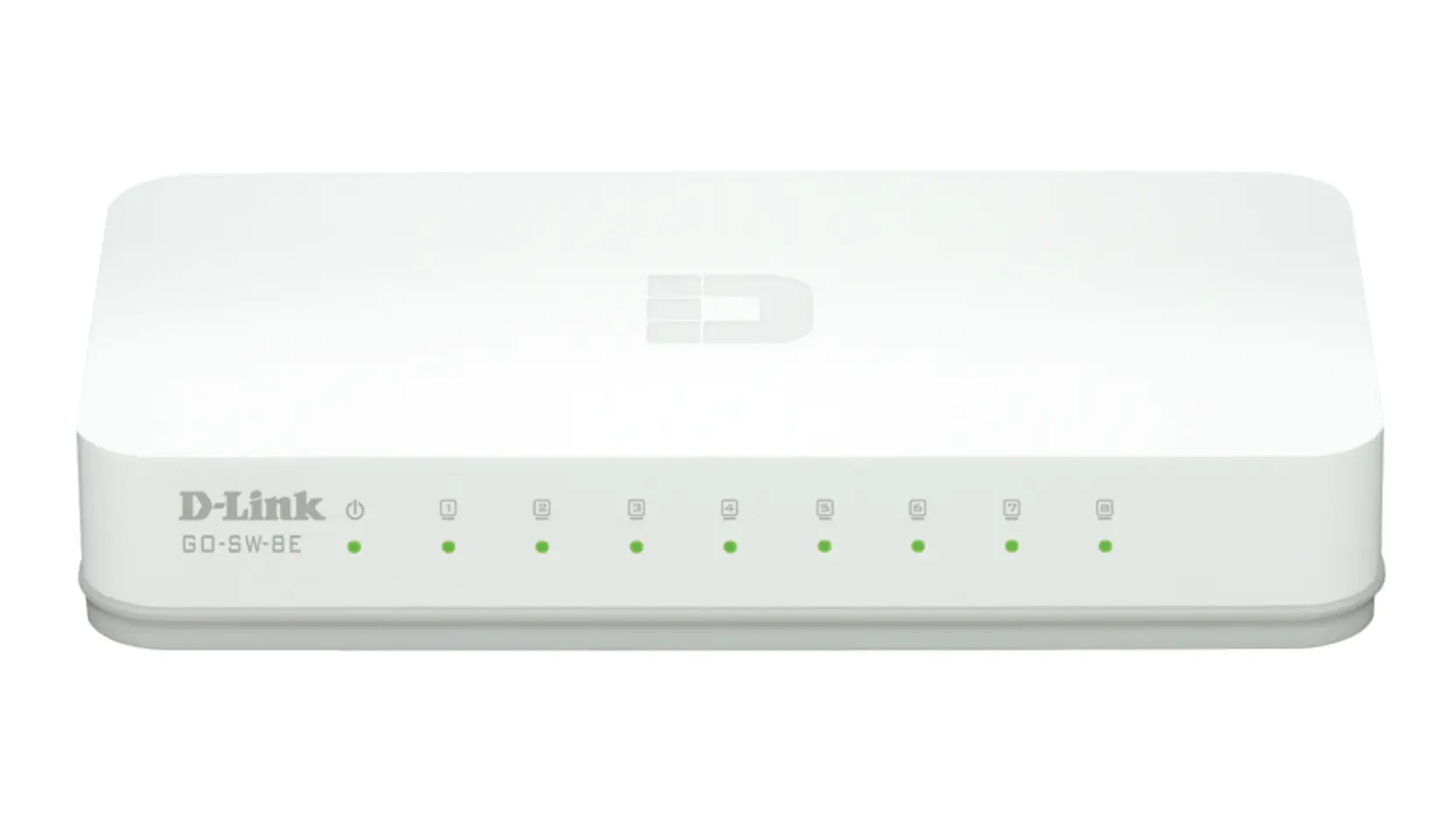 dlinkgo 8-Port Fast Ethernet Easy Desktop Switch GO-SW-8E - Switch - 8 x 10/100 - Desktop - Gleichstrom dlinkgo 8-Port Fast Ethernet Easy Desktop Switch GO-SW-8E - Switch - 8 x 10/100 - Desktop - Gleichstrom