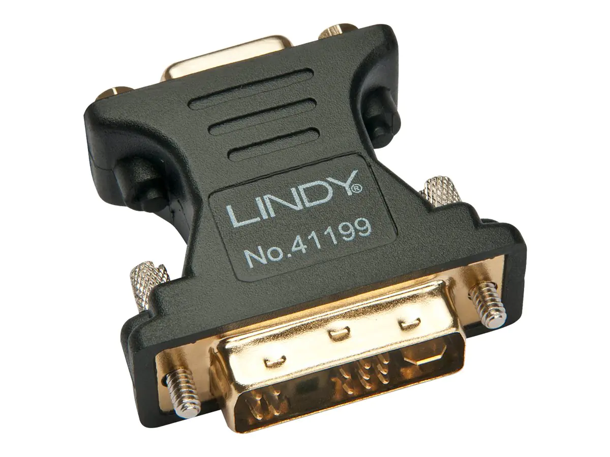 Lindy Mains Power Lead - VGA-Adapter - DVI (M) bis DB-15 (W)
