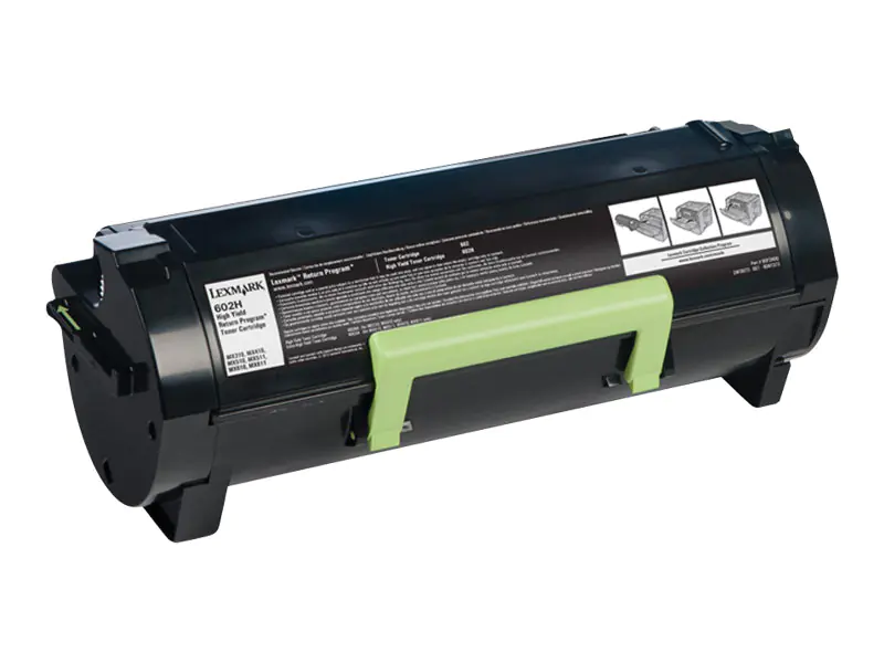 Lexmark 602H - Hohe Ergiebigkeit - Schwarz - Original - Tonerpatrone LCCP, LRP - für Lexmark MX310, MX410, MX510, MX511, MX611