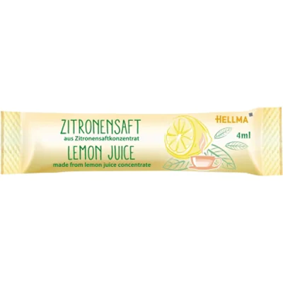 Hellma Zitronensaft 70101477 4ml 100 St./Pack. Hellma Zitronensaft 70101477 4ml 100 St./Pack.
