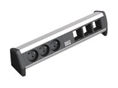 Bachmann DESK - Steckdosenleiste - Wechselstrom 230 V - Ausgangsanschlüsse: 3 - Schwarz Bachmann DESK - Steckdosenleiste - Wechselstrom 230 V - Ausgangsanschlüsse: 3 - Schwarz