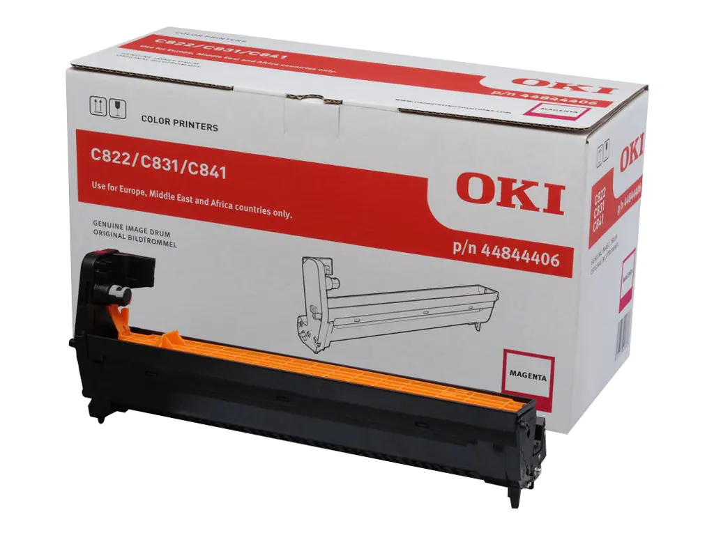 OKI - Magenta - Original - Trommeleinheit - für C822dn, 822n, 831cdtn, 831DM, 841cdtn, 841dn, 841n OKI - Magenta - Original - Trommeleinheit - für C822dn, 822n, 831cdtn, 831DM, 841cdtn, 841dn, 841n